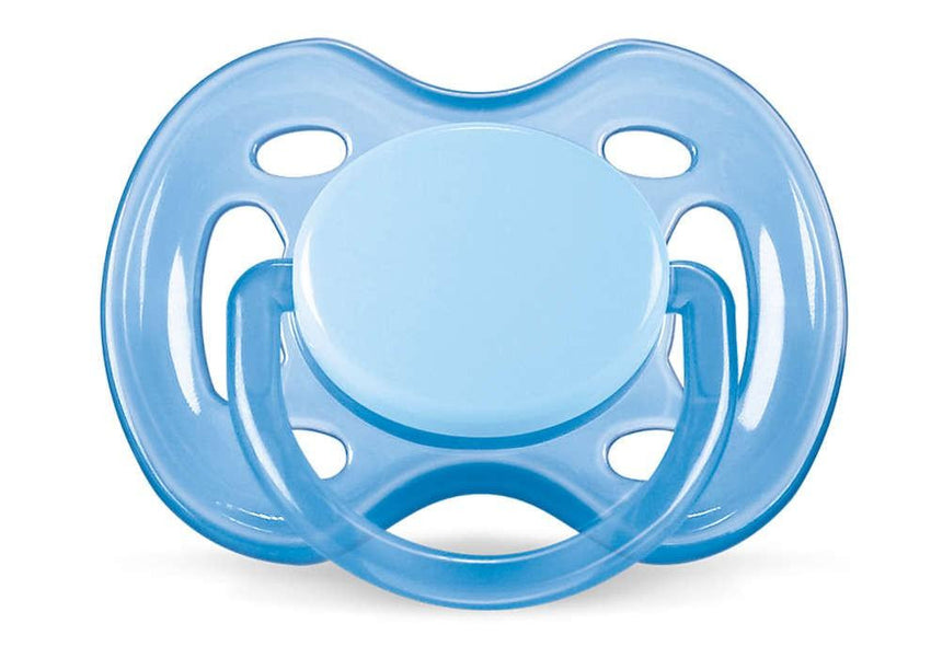 Avent Free Flow Soother 0-6m - Blue - test-store-for-chase-value