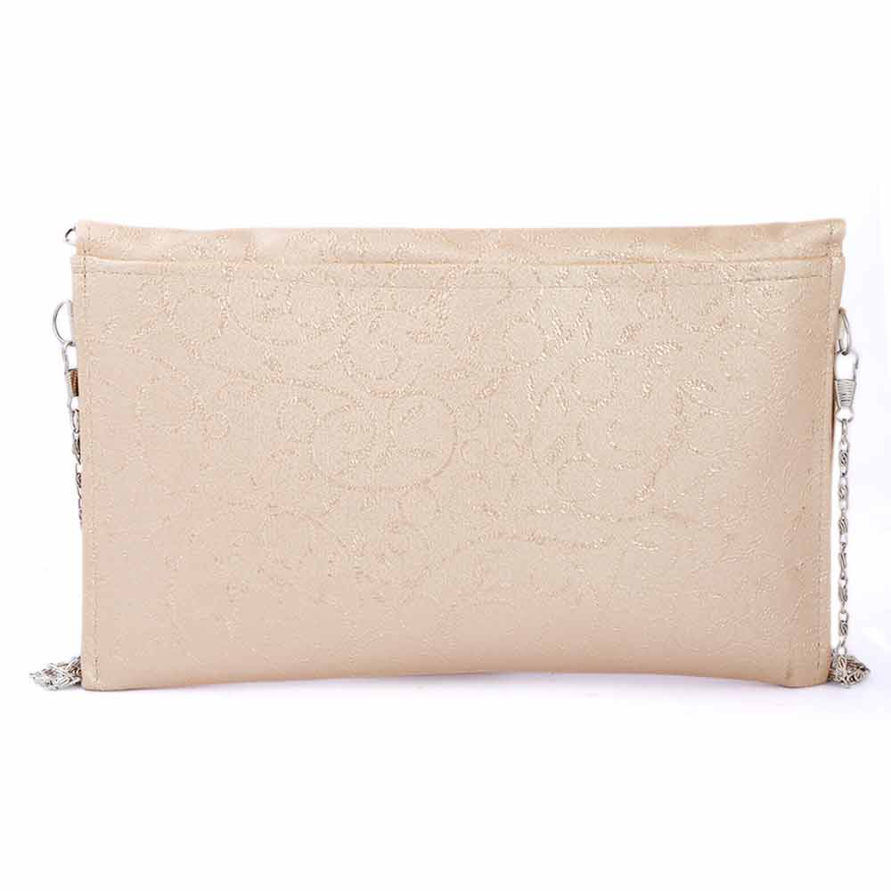 Women's Clutch (1061) - Golden, Women, Clutches, Chase Value, Chase Value