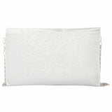 Women's Clutch (1061) - Silver, Women, Clutches, Chase Value, Chase Value