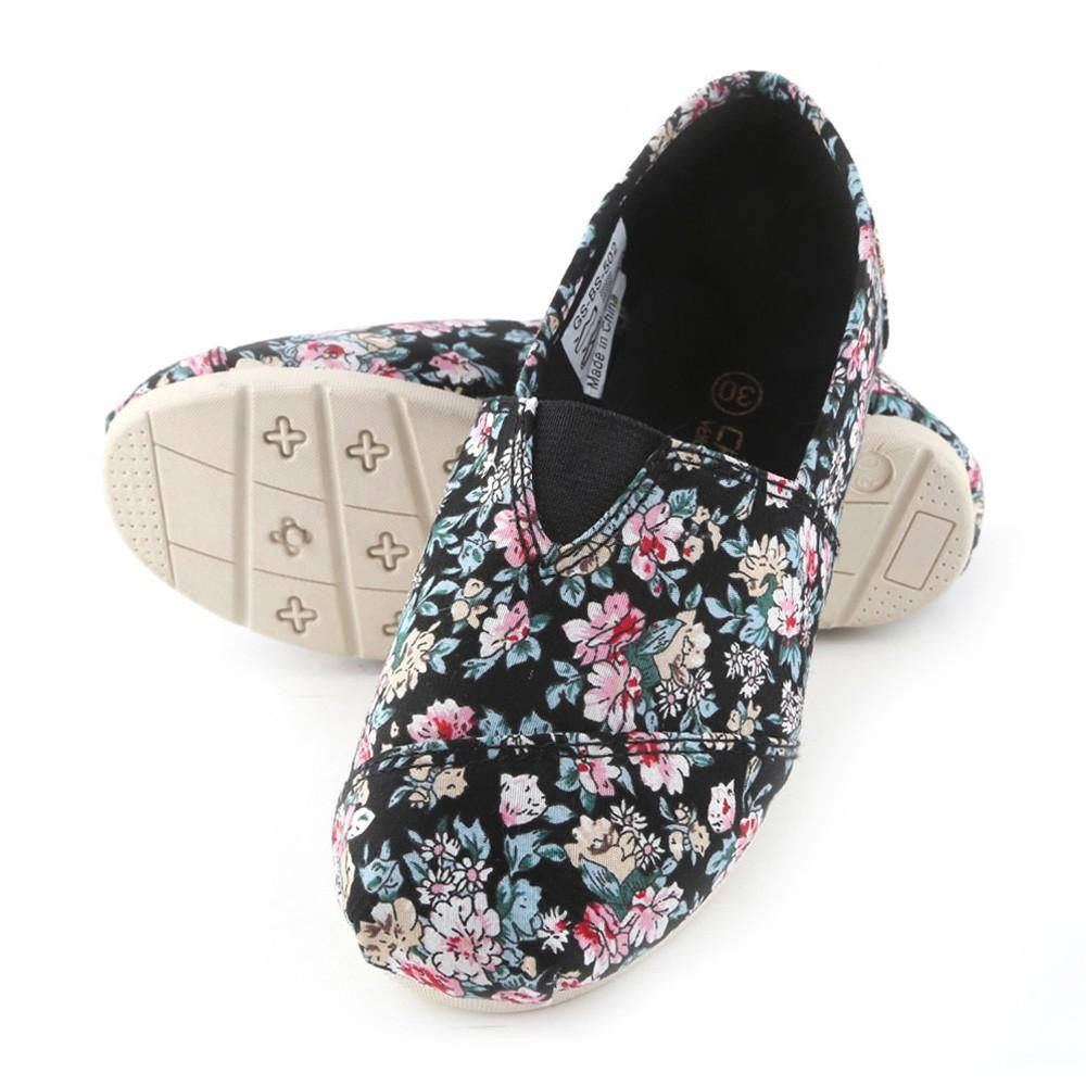 Girls Toms (BS-502) - Black - test-store-for-chase-value