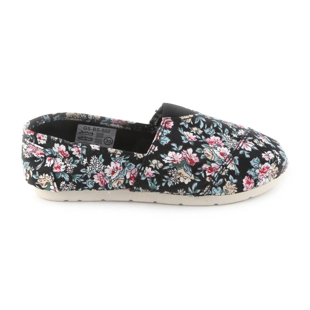 Girls Toms (BS-502) - Black - test-store-for-chase-value