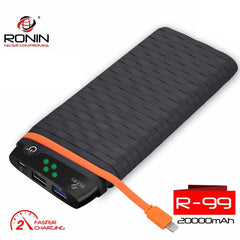 Ronin Power Bank Black 20000mAh (R-99) - test-store-for-chase-value