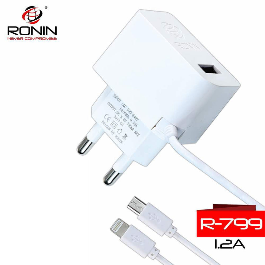 Ronin IPhone-5 Charger Big New 2in1 (R-799) - test-store-for-chase-value
