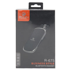 Ronin Business Style Bluetooth Headset Black, Home & Lifestyle, Hand Free / Head Phones, Ronin, Chase Value