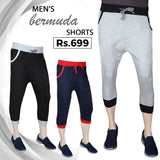 Men's Bermuda Shorts Pack Of 3 - Multi, Men, Shorts, Chase Value, Chase Value