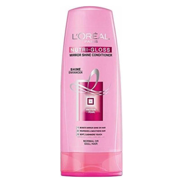 Loreal Paris Conditioner Nutrl Gloss - 175ml, Beauty & Personal Care, Shampoo & Conditioner, L'Oreal, Chase Value