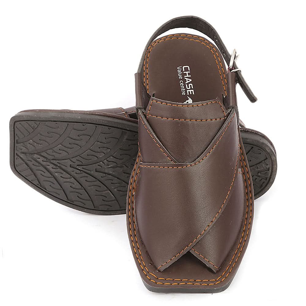 Boys Peshawari Sandals 1132 - Brown, Kids, Boys Sandals, Chase Value, Chase Value