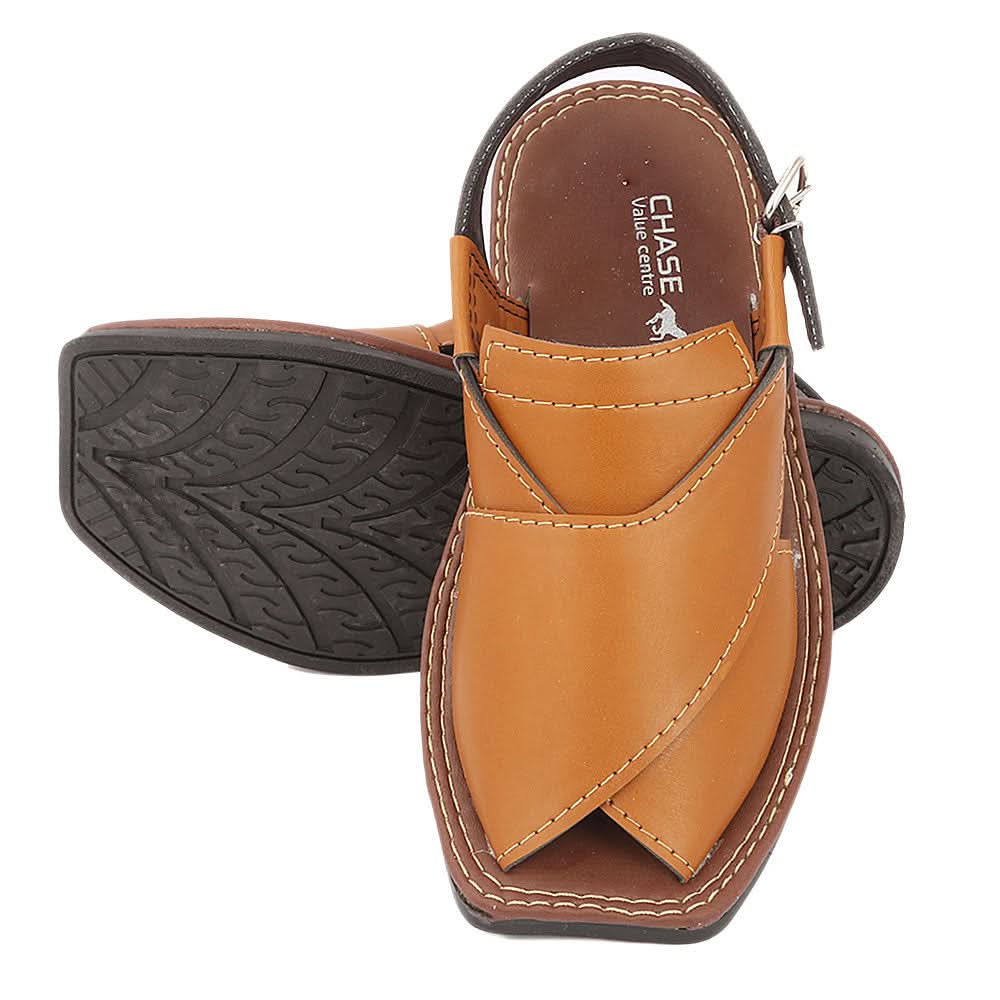 Boys Peshawari Sandals 1132 - Mustard, Kids, Boys Sandals, Chase Value, Chase Value