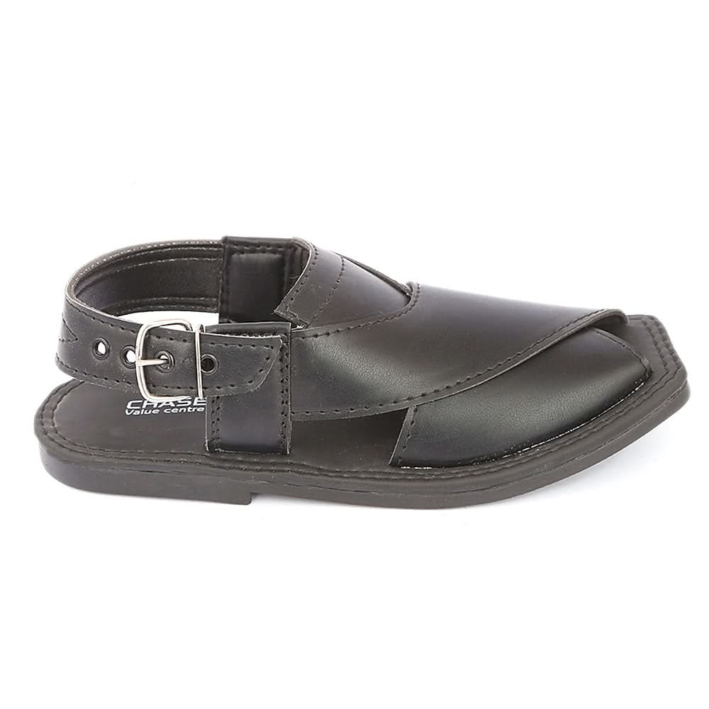 Boys Peshawari Sandals 1132 - Black, Kids, Boys Sandals, Chase Value, Chase Value