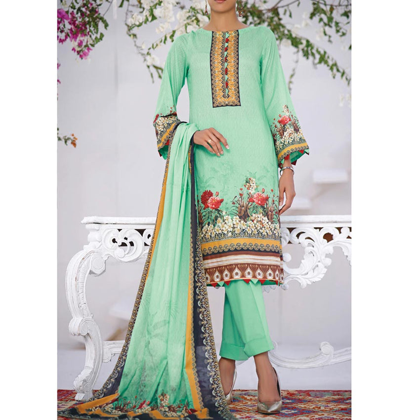 VS MISRI Digital Printed Lawn 3 Pcs Un-Stitched Suit - 11-B, Women, 3Pcs Shalwar Suit, VS Textiles, Chase Value