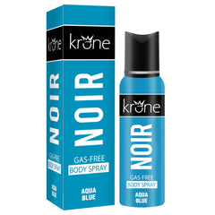 Krone Noir Body Spray Aqua Blue 120Ml , Men Body Spray & Mist, Chase Value, Chase Value