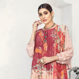 Morja Digital Printed Viscose with Chikan Kari 3 Pcs Un-Stitched Suit - 12, Women, 3Pcs Shalwar Suit, UK Fashion, Chase Value