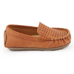Boys Loafer (1231-1) - Camel - test-store-for-chase-value