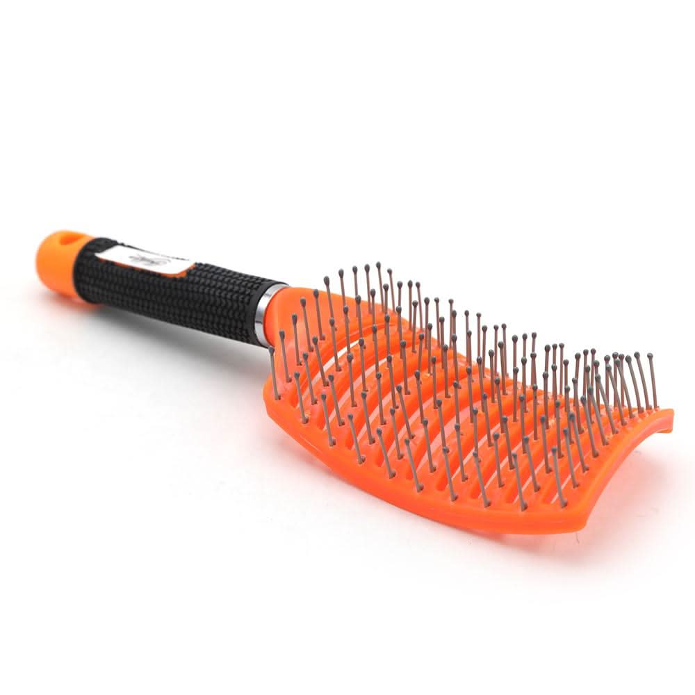 Hair Brush FT007 - Orange, Beauty & Personal Care, Brushes And Combs, Chase Value, Chase Value