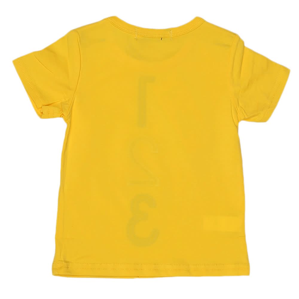 Newborn Boys T-Shirt - Yellow, Kids, NB Boys Shirts And T-Shirts, Chase Value, Chase Value