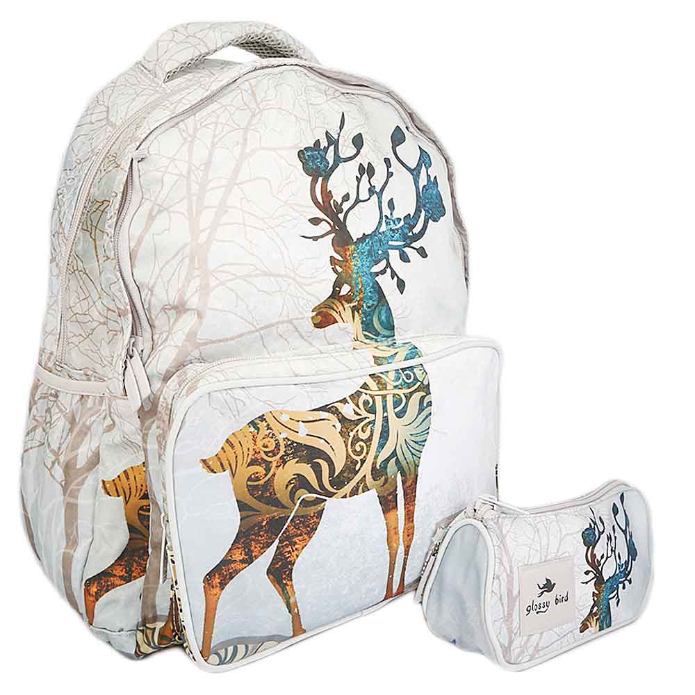 School Bag 2291 - Deer, Kids, School And Laptop Bags, Chase Value, Chase Value