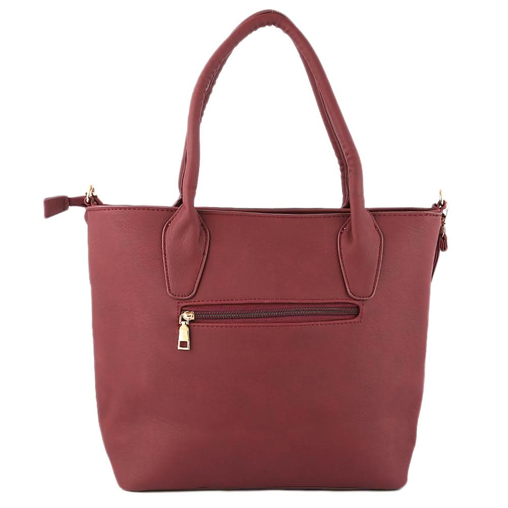 Women's Handbag 2 Pcs (129) - Maroon, Women, Bags, Chase Value, Chase Value