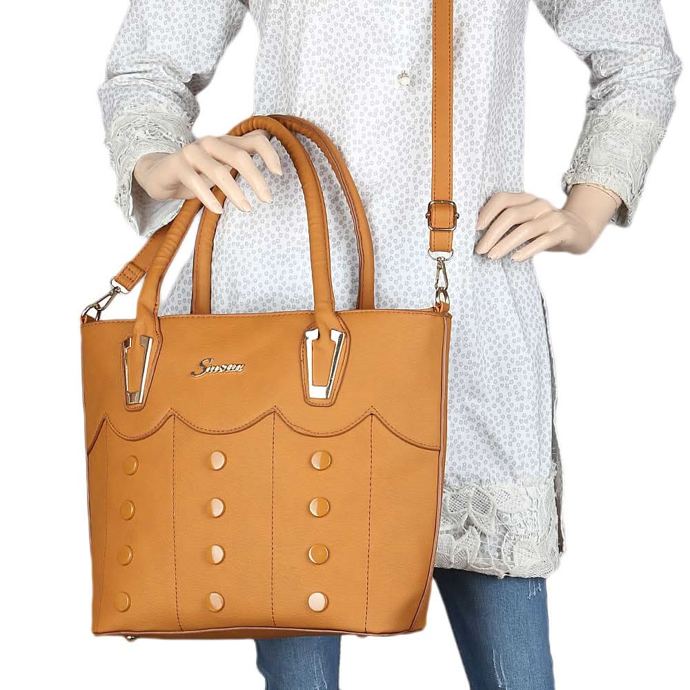 Women's Handbag 2 Pcs (129) - Camel, Women, Bags, Chase Value, Chase Value