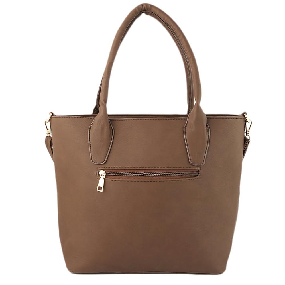 Women's Handbag 2 Pcs (129) - Coffee, Women, Bags, Chase Value, Chase Value