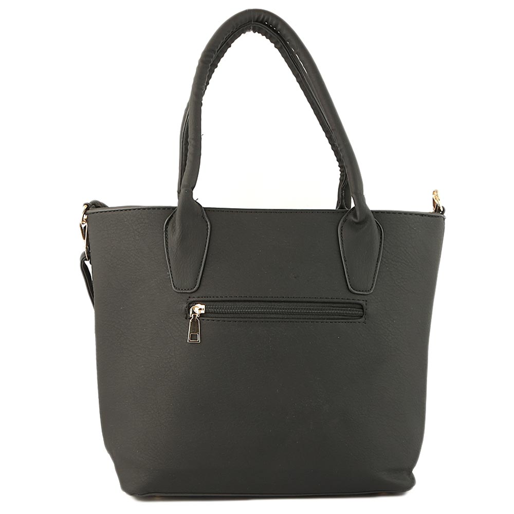 Women's Handbag 2 Pcs (129) - Black, Women, Bags, Chase Value, Chase Value