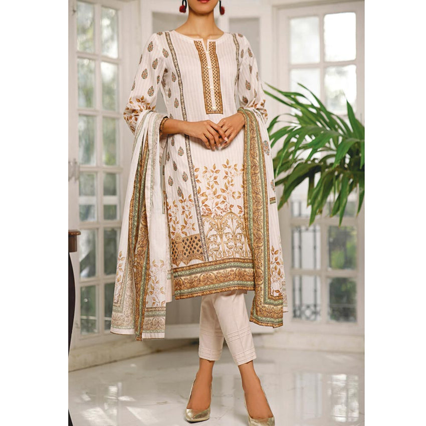 VS MISRI Digital Printed Lawn 3 Pcs Un-Stitched Suit - 12-B, Women, 3Pcs Shalwar Suit, VS Textiles, Chase Value