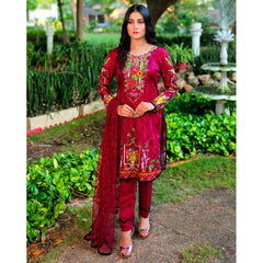 Sunaina Malai Unstitched 3Pcs Suit - 12, Women, 3Pcs Shalwar Suit, Chase Value, Chase Value