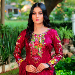 Sunaina Malai Unstitched 3Pcs Suit - 12, Women, 3Pcs Shalwar Suit, Chase Value, Chase Value