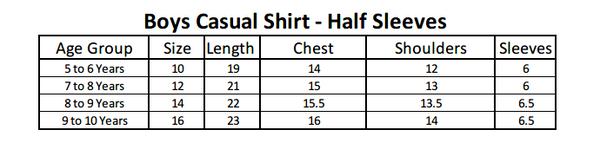 Boys Half Sleeves Printed Shirt -ROYAL BLUE, Kids, Boys Shirts, Chase Value, Chase Value