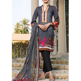 VS Daman Printed Lawn 3 Pcs Un-Stitched Suit Vol 2 - 1301-A, Women, 3Pcs Shalwar Suit, VS Textiles, Chase Value