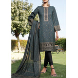 VS Daman Printed Lawn 3 Pcs Un-Stitched Suit Vol 2 - 1302-A, Women, 3Pcs Shalwar Suit, VS Textiles, Chase Value