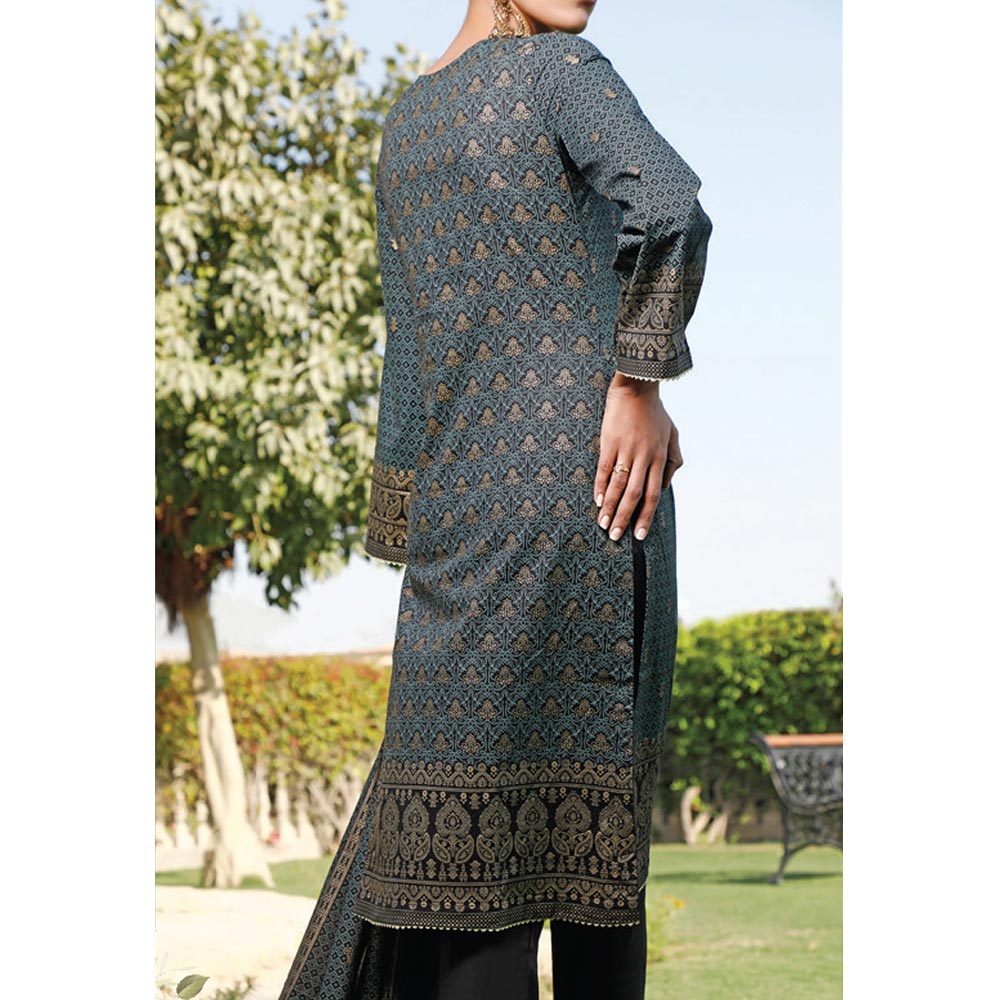 VS Daman Printed Lawn 3 Pcs Un-Stitched Suit Vol 2 - 1302-A, Women, 3Pcs Shalwar Suit, VS Textiles, Chase Value