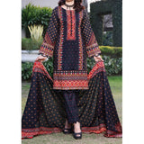 VS Daman Printed Lawn 3 Pcs Un-Stitched Suit Vol 3 - 1308-A, Women, 3Pcs Shalwar Suit, VS Textiles, Chase Value