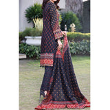 VS Daman Printed Lawn 3 Pcs Un-Stitched Suit Vol 3 - 1308-A, Women, 3Pcs Shalwar Suit, VS Textiles, Chase Value