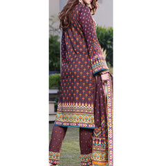 VS Daman Printed Lawn 3 Pcs Un-Stitched Suit Vol 3 - 1308-B, Women, 3Pcs Shalwar Suit, VS Textiles, Chase Value