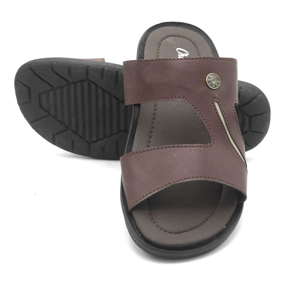 Men's Slipper R-20 - Brown, Men, Slippers, Chase Value, Chase Value
