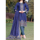 VS Daman Printed Lawn 3 Pcs Un-Stitched Suit Vol 3 - 1321-B, Women, 3Pcs Shalwar Suit, VS Textiles, Chase Value