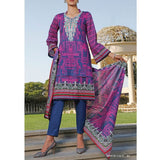 VS Daman Printed Lawn 3 Pcs Un-Stitched Suit Vol 2 - 1322-A, Women, 3Pcs Shalwar Suit, VS Textiles, Chase Value