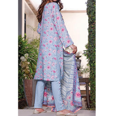VS Daman Printed Lawn 3 Pcs Un-Stitched Suit Vol 3 - 1325-B, Women, 3Pcs Shalwar Suit, VS Textiles, Chase Value