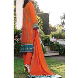 VS Daman Printed Lawn 3 Pcs Un-Stitched Suit Vol 3 - 1326-A, Women, 3Pcs Shalwar Suit, VS Textiles, Chase Value