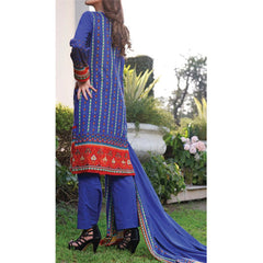 VS Daman Printed Lawn 3 Pcs Un-Stitched Suit Vol 3 - 1326-B, Women, 3Pcs Shalwar Suit, VS Textiles, Chase Value