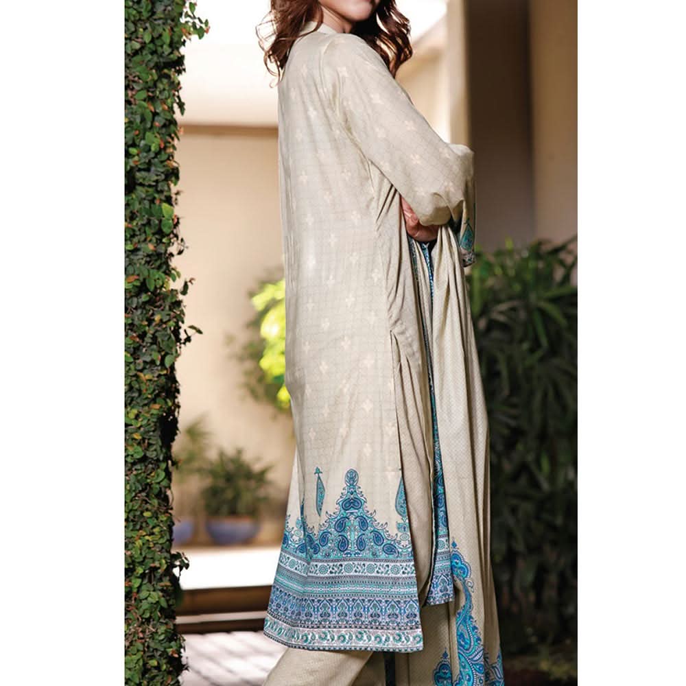 VS Daman Printed Lawn 3 Pcs Un-Stitched Suit Vol 3 - 1328-A, Women, 3Pcs Shalwar Suit, VS Textiles, Chase Value