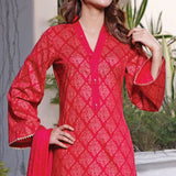 VS Daman Printed Lawn 3 Pcs Un-Stitched Suit Vol 3 - 1330-B, Women, 3Pcs Shalwar Suit, VS Textiles, Chase Value