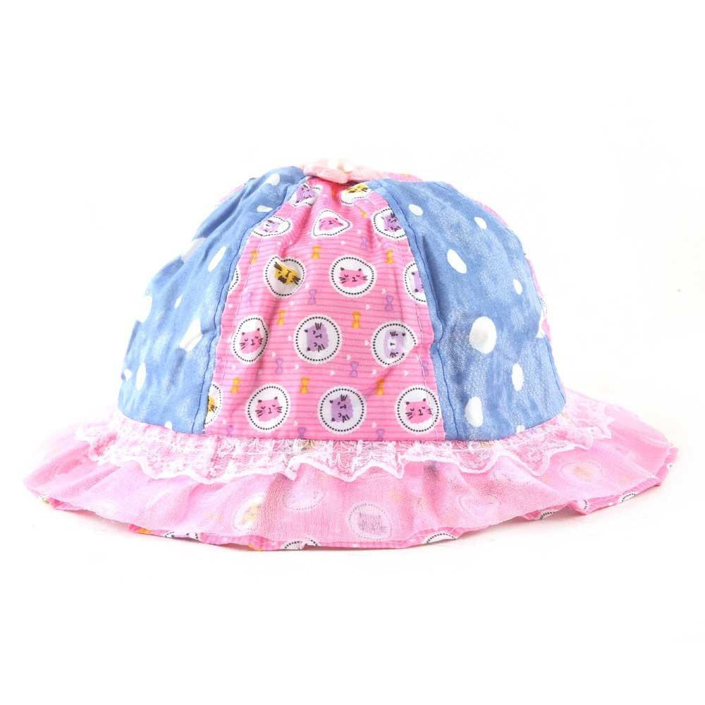 Girls Floppy Hat - L-Pink - test-store-for-chase-value