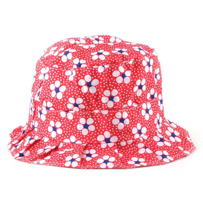 Girls Floppy Hat - Red - test-store-for-chase-value