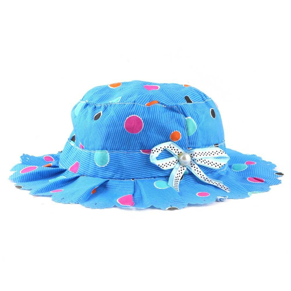 Girls Floppy Hat - Blue - test-store-for-chase-value
