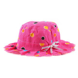 Girls Floppy Hat - Dark-Pink - test-store-for-chase-value