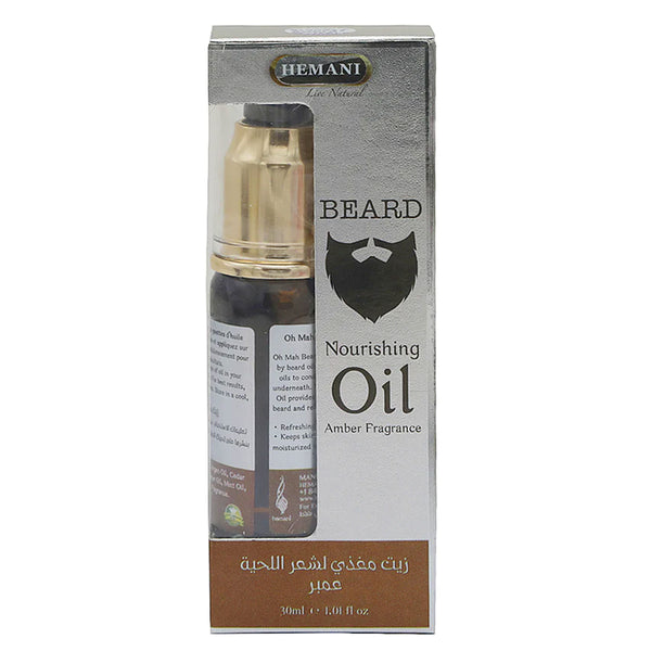 Hemani Beard Oil 30ml - Amber, Beauty & Personal Care, Hair Oils, WB By Hemani, Chase Value
