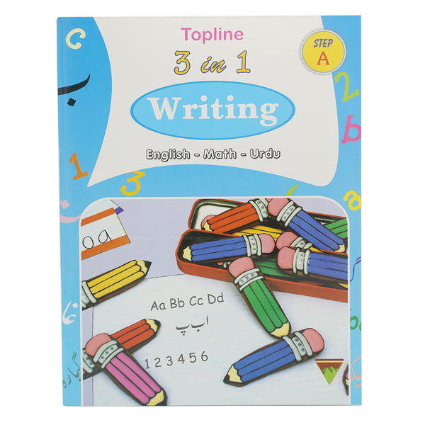 Activity 3 in 1 Writing A, Kids, Kids Educational Books, 3 to 6 Years, Chase Value