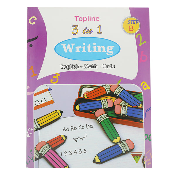 Activity 3 in 1 Writing B, Kids, Kids Educational Books, 3 to 6 Years, Chase Value