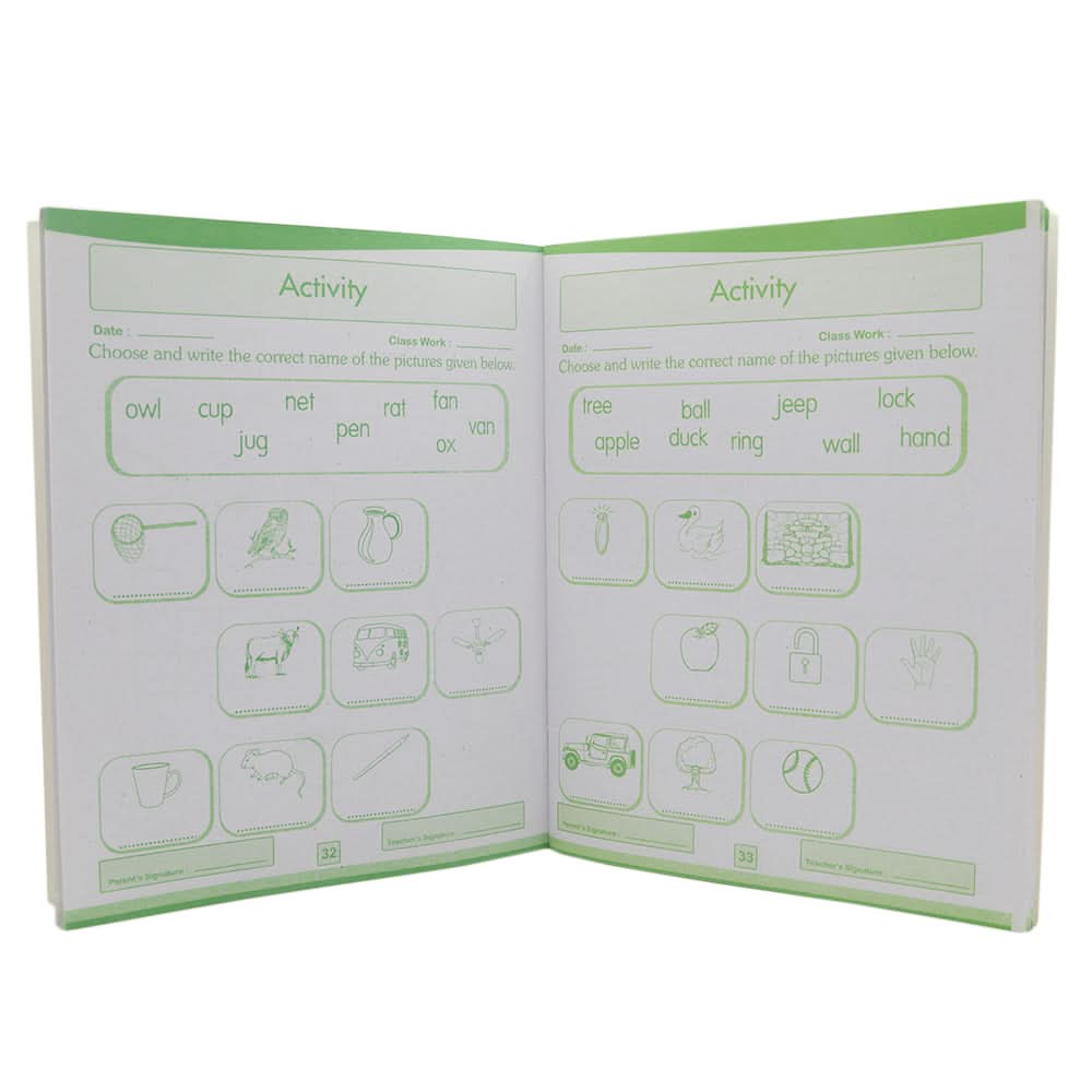 Activity 3 in 1 Writing C, Kids, Kids Educational Books, 6 to 9 Years, Chase Value